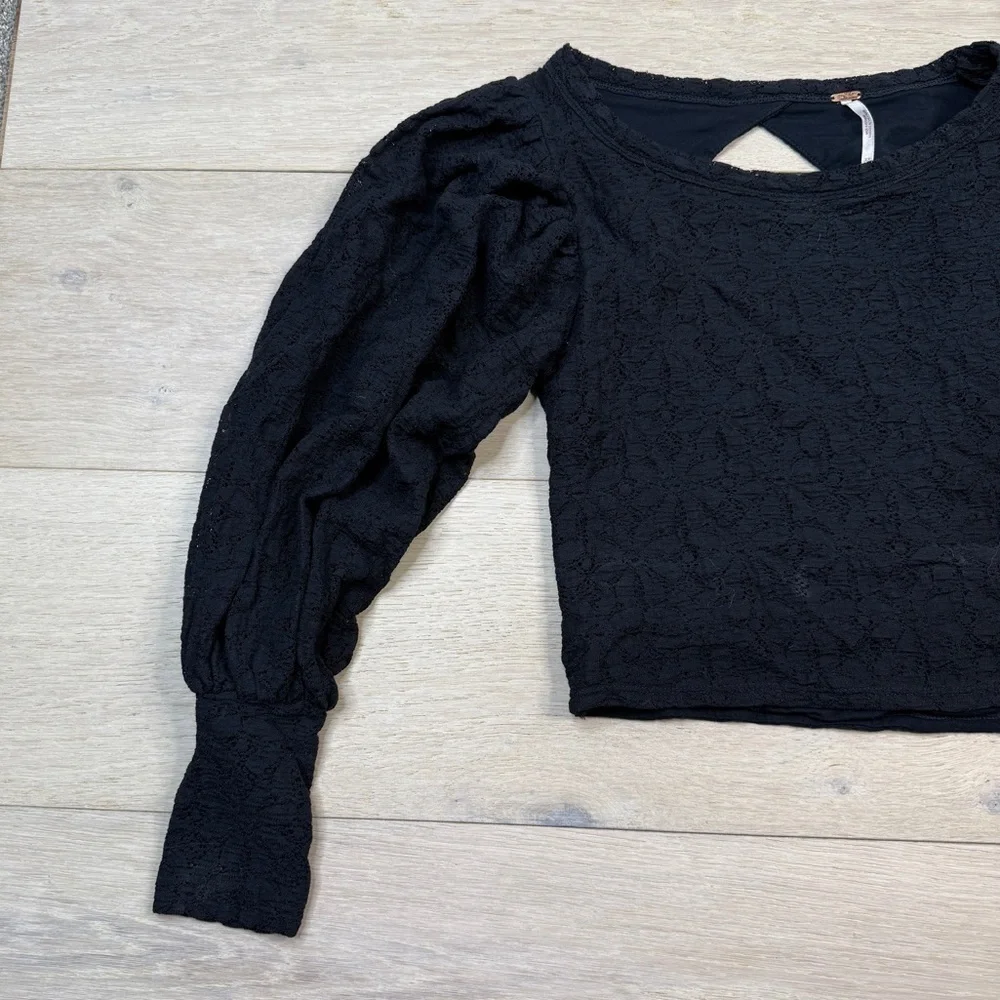 Free People Tea Time Long Sleeve Top